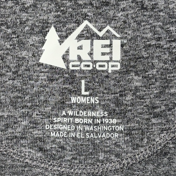 REI Lightweight Quarter Zip Pullover Athletic Top - Picture 3 of 5